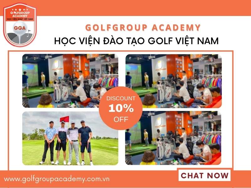 Học viện GGA địa điểm lựa chọn hàng đầu bởi các khóa học golf chuyên nghiệp và bài bản