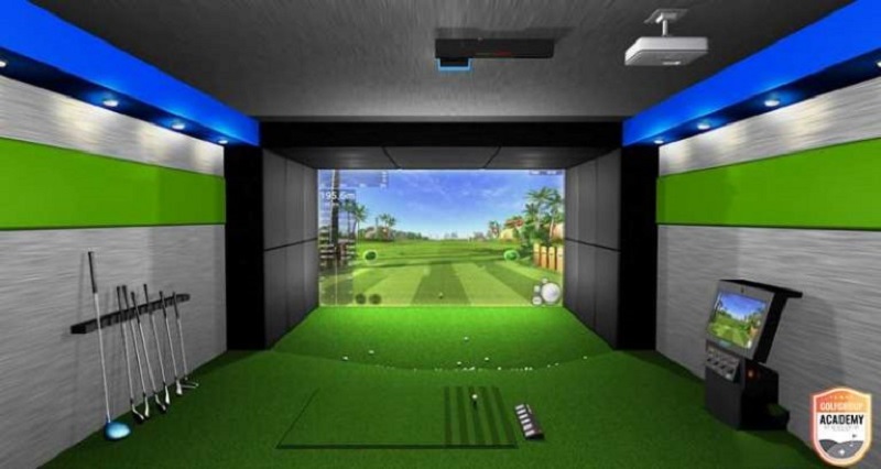 Phòng tập golf 3D hiện đại tại Golfgroup Academy