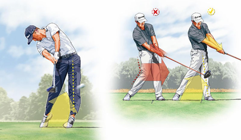 Lưu ý tập golf cho người mới bắt đầu: Cần biết căn chỉnh độ rộng của tư thế đánh bóng