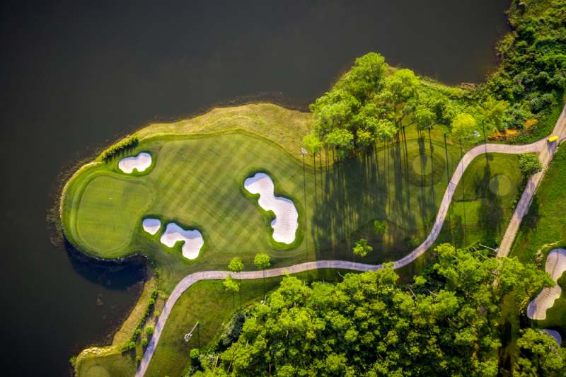 Thiết kế tuyệt đẹp của sân golf Tràng An Ninh Bình