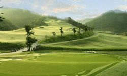 sân golf Phú Mãn nằm ở ngoại thành Hà Nội