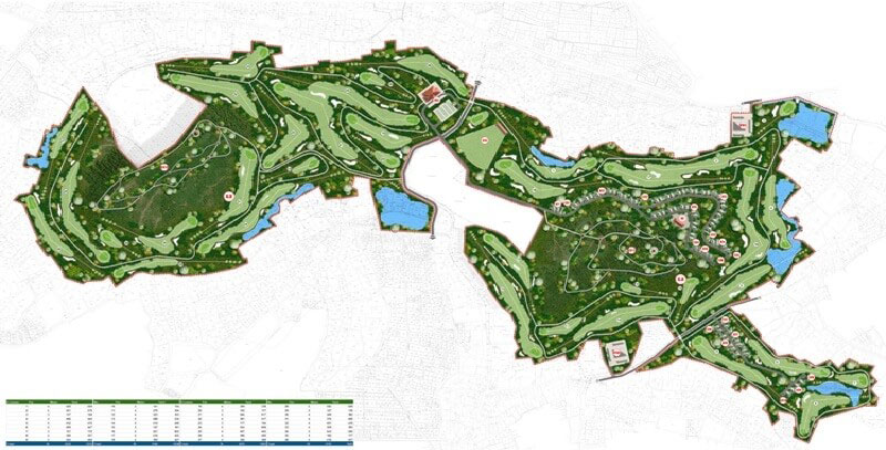 Vào tháng 6/2020 dự án sân golf Việt Yên được phê duyệt