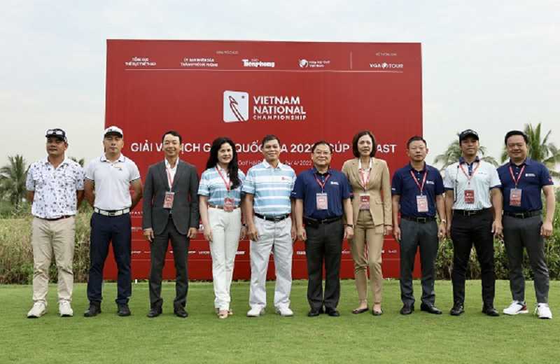 Các đại biểu tham dự giải vô địch Golf Quốc gia 2022 - Cúp VinFast 