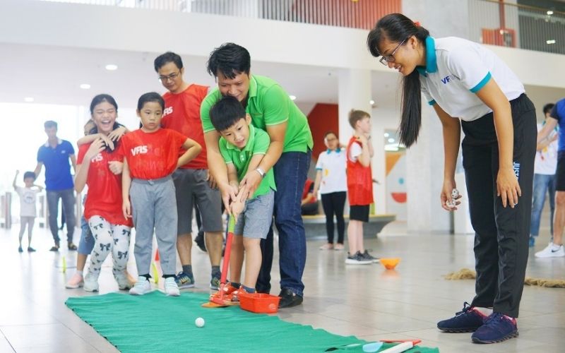 Chơi golf cùng GGA tại sự kiện VFIS Family Sport Day 2022