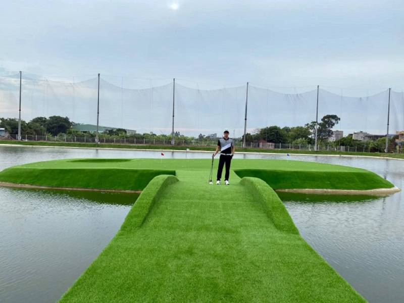 Sân Quang Long ở Nam Định được nhiều golfer lựa chọn