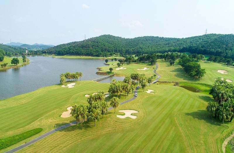 Sân golf Chí Linh là một trong những sân golf lớn nhất miền Bắc 