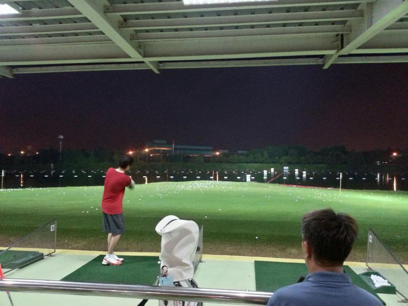 Sân golf Trần Thái được đầu tư chuyên nghiệp 