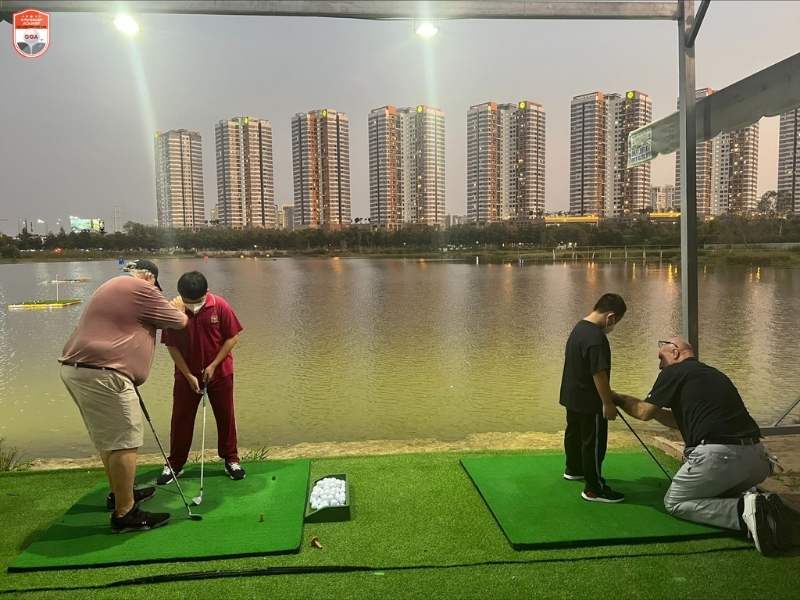 GolfGroup Academy đầu tư cơ sở vật chất hiện đại, mang đến cho golfer những đường bóng ấn tượng