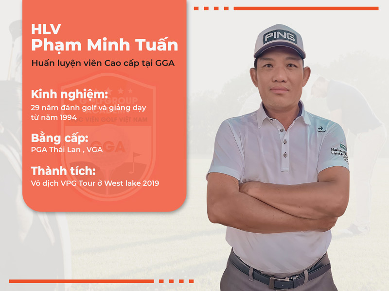 HLV golf Phạm Minh Tuấn