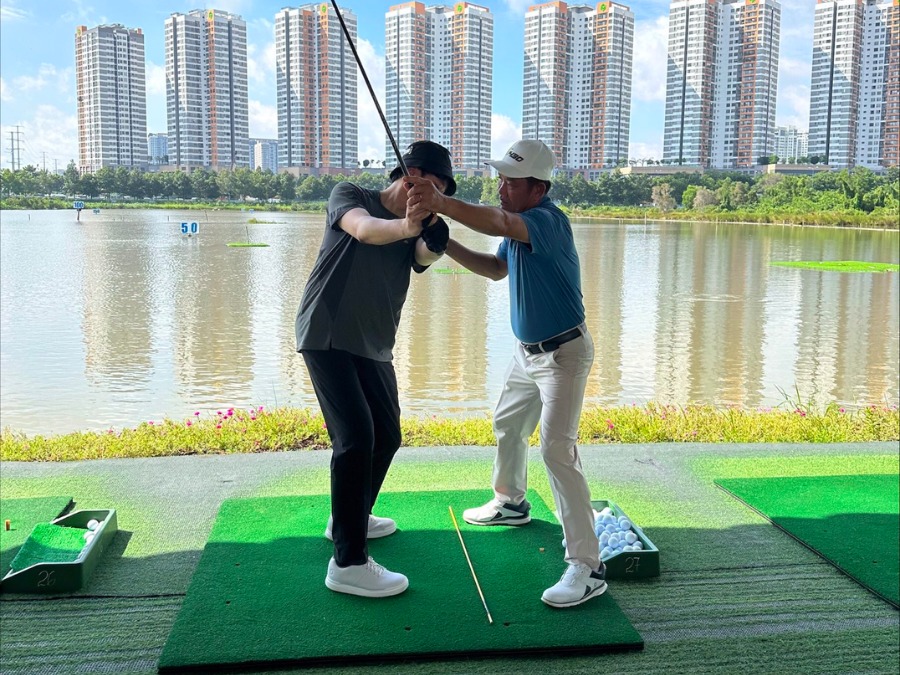 Sân tập Lương Đình Của - Địa điểm luyện tập golf của các golfer và HLV