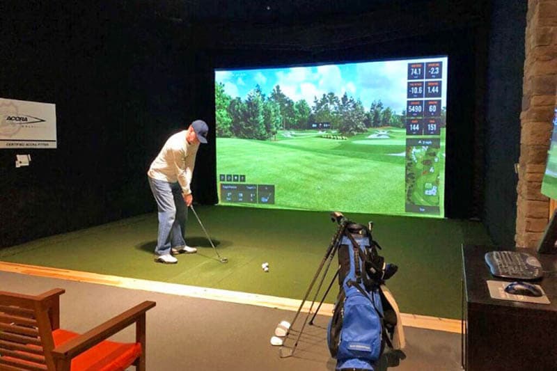 Nhiều golfer quận 8 lựa chọn lắp đặt phòng golf 3D hiện đại