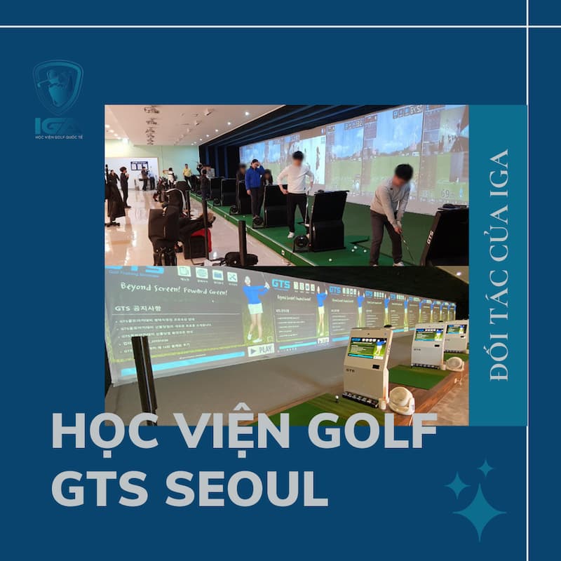 Hệ thống bài giảng tại học viện IGA được biên soạn từ Học viện Golf GTS