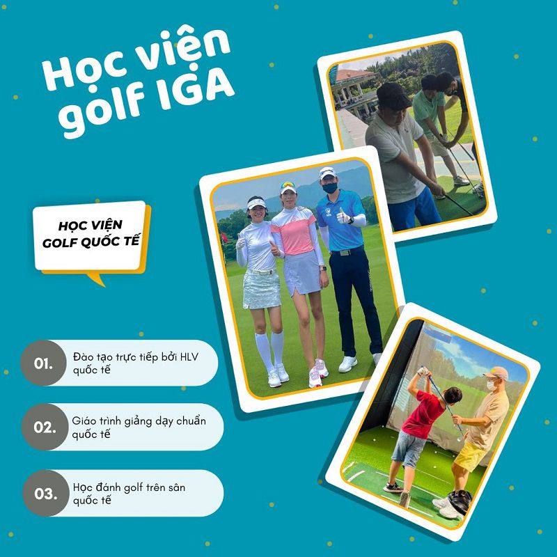 IGA cam kết chuẩn đầu ra cho golfer