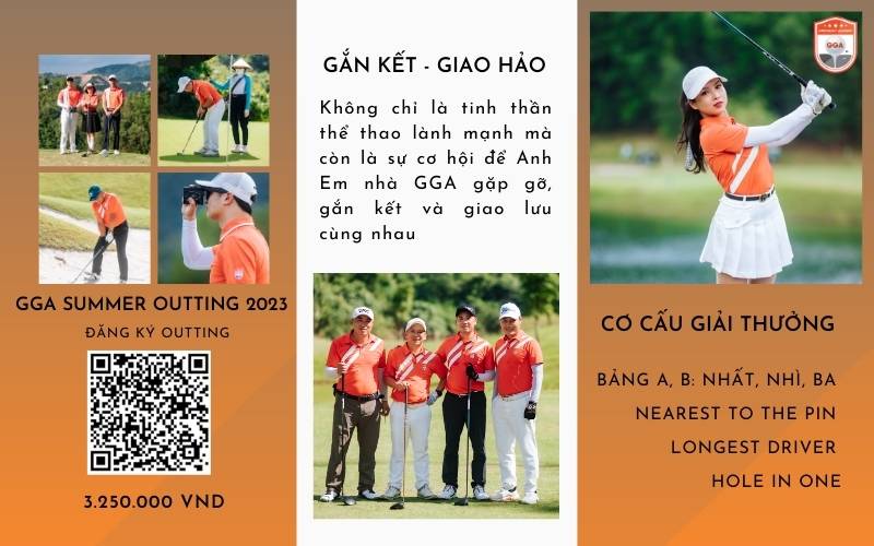 thông tin giải golf outting gga 2023
