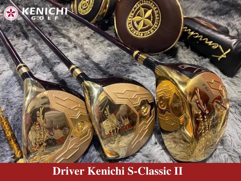 Bộ gậy Golf Fullset Kenichi 6 Sao Lady S-Classic được chế tác ra bởi bàn tay của 139 nghệ nhân có kinh nghiệm