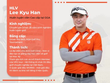 Huấn luyện viên golf Lee Kyu Han