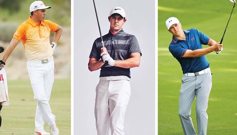 Thời trang golf Nike có kiểu dáng, màu sắc đa dạng
