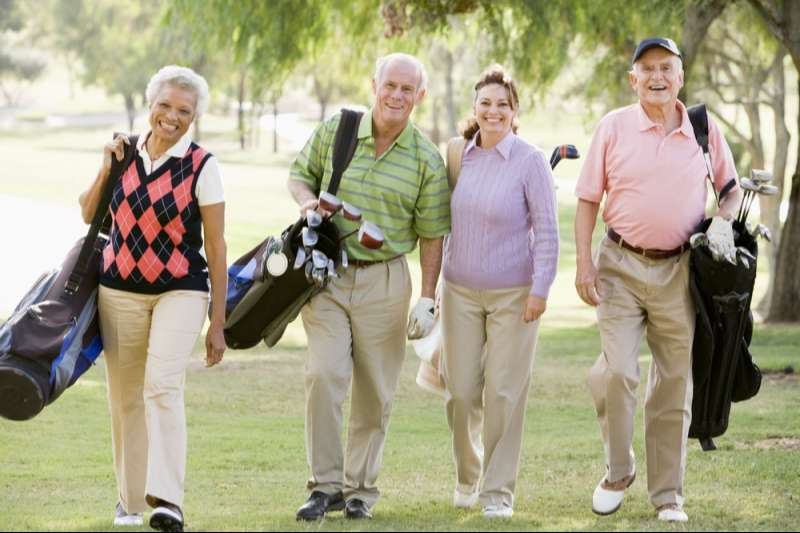 Làm chậm quá trình lão hóa, kéo dài tuổi thọ nhờ chơi golf