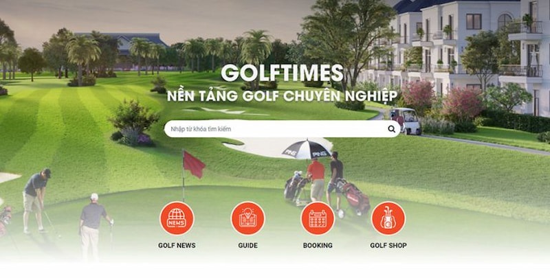GolfTimes là địa chỉ booking sân golf uy tín dành cho golfer