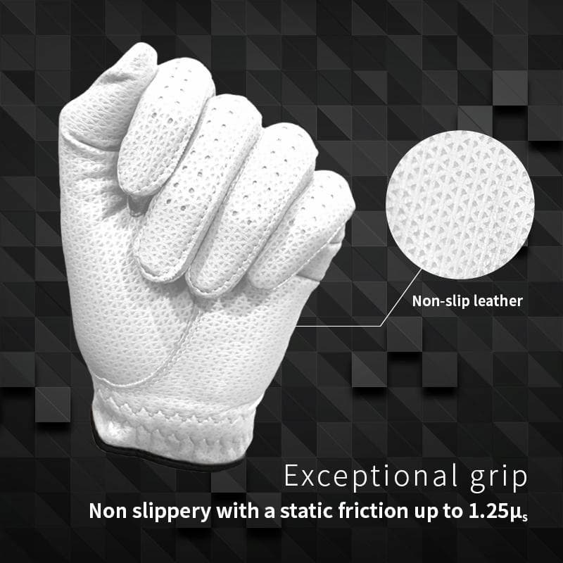 Mẫu găng tay này có độ co giãn vừa phải, thuận tiện để golfer vận động