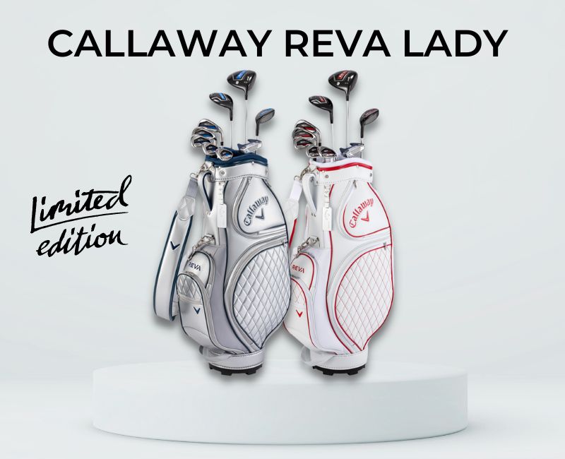 Bộ gậy golf Callaway Reva Lady có thiết kế sang trọng 