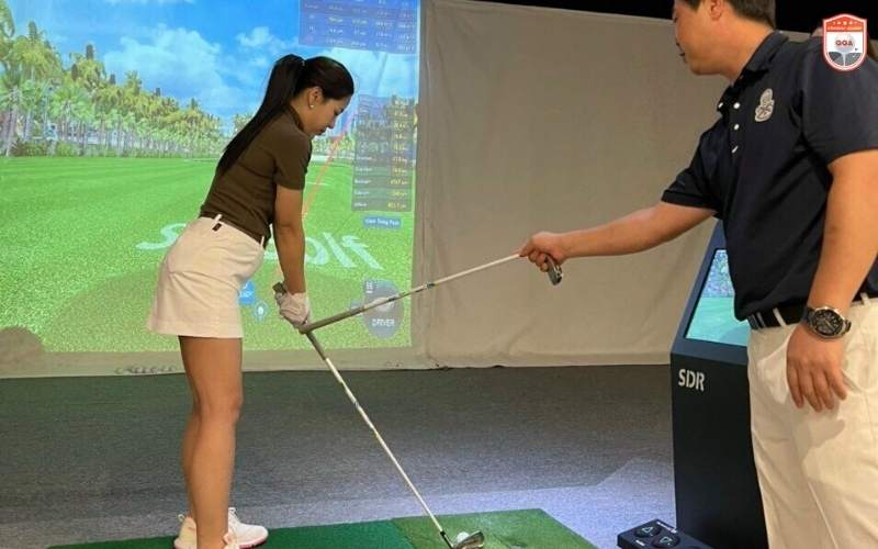 HLV golf cân cần cùng học viên GGA