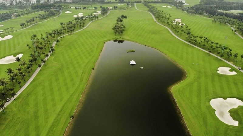 Sân tập golf Long Biên là địa điểm lý tưởng dành cho golfer Hà Nội
