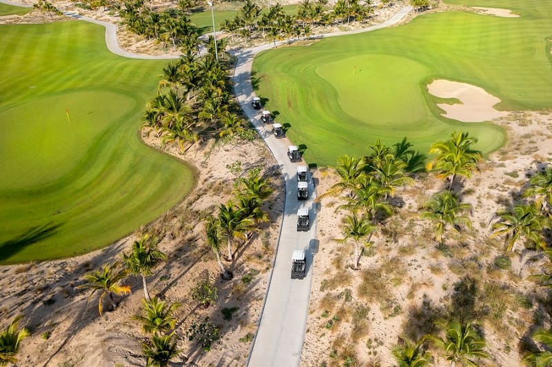 Sân golf Anara Bình Tiên Golf Club thu hút nhiều golfer đến trải nghiệm đánh bóng