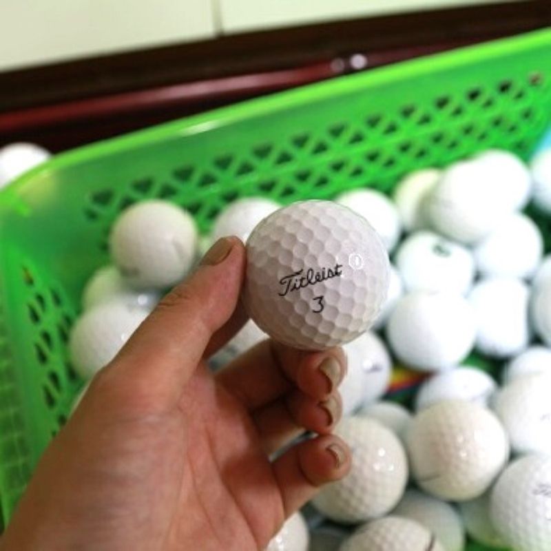 Bóng golf cũ giúp golfer tiết kiệm đáng kể chi phí