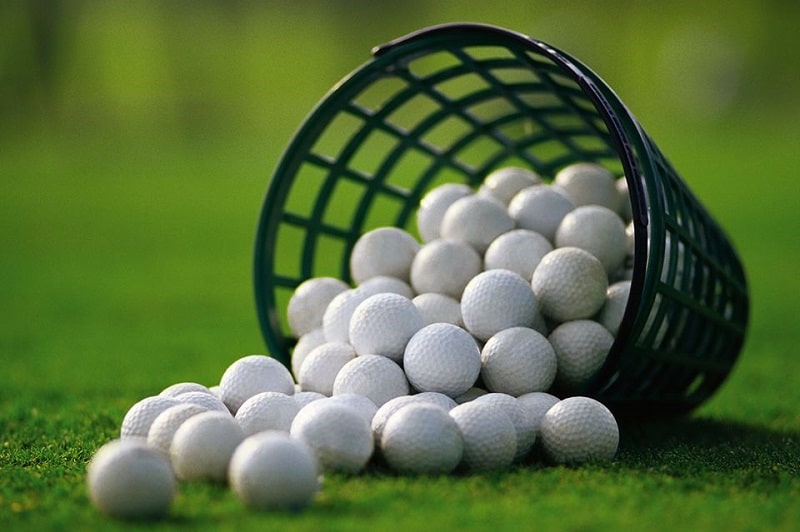Bóng golf đã qua sử dụng được phân loại theo độ mới