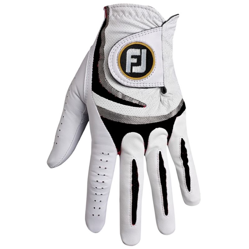 Găng tay golf Footjoy Sciflex có màu sắc chủ đạo là đen và trắng
