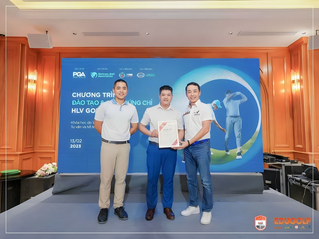 huấn luyện viên golf gga Pham Văn Tuấn