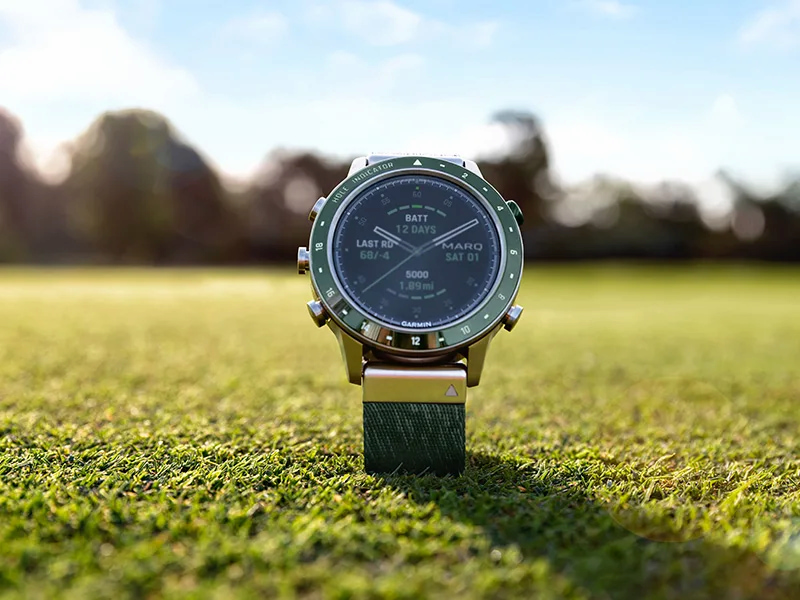 Đồng hồ golf Garmin Marq 2 có thời lượng pin siêu "khủng"