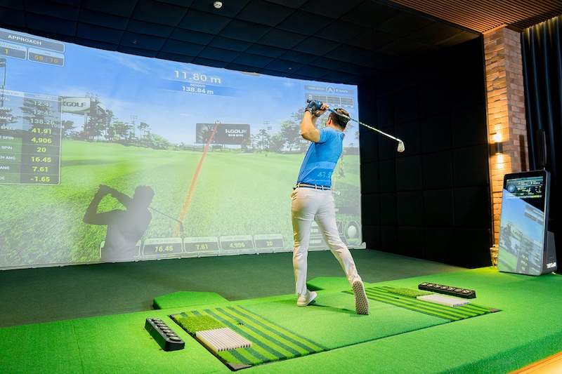 Học đánh golf ở phòng golf 3D là xu hướng mới được nhiều golfer lựa chọn hiện nay