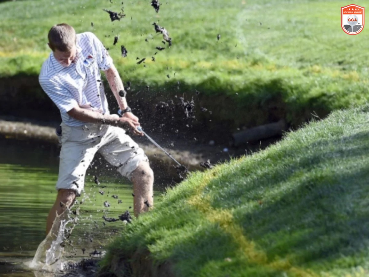 luật bẫy nước trong golf