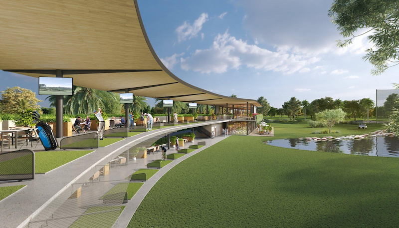 Sân golf Cần Thơ có thiết kế hiện đại, đẳng cấp