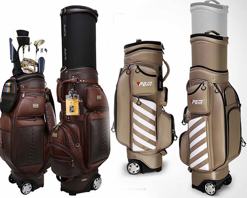 Túi đựng gậy golf có bánh xe là phụ kiện yêu thích của nhiều golfer khi ra sân