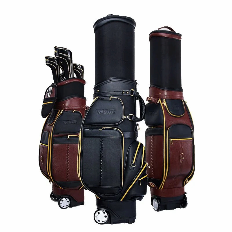 Túi gậy golf có bánh xe PGM QB044 được trang bị nhiều ngăn đựng gậy và phụ kiện chơi golf