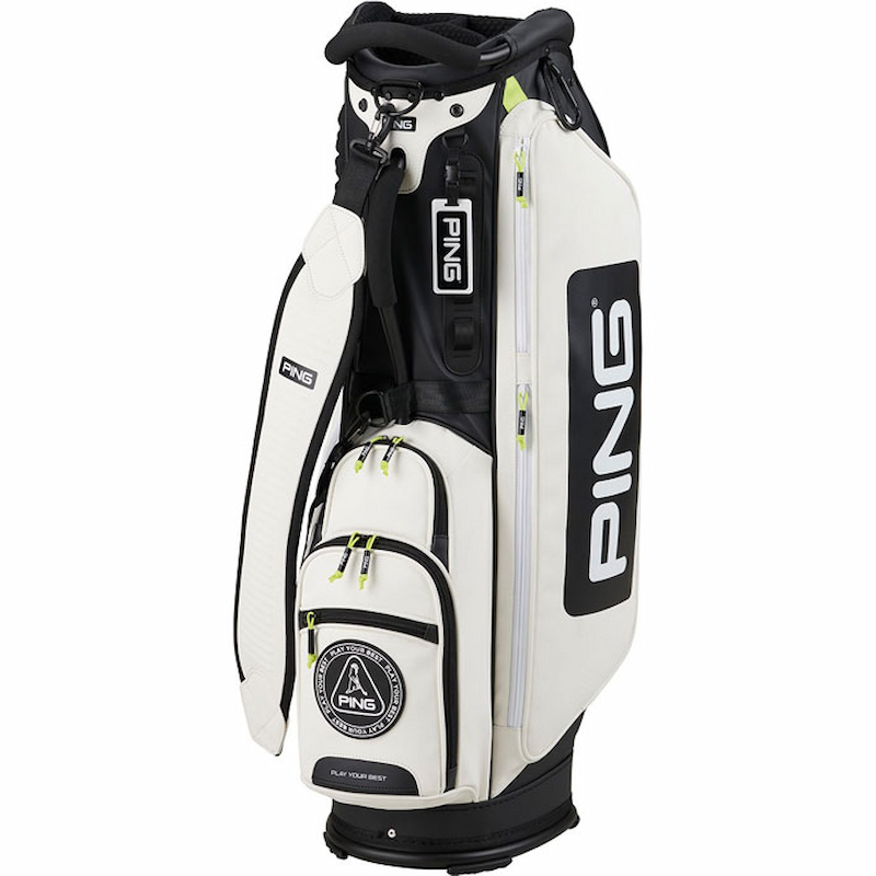 Túi gậy golf Ping CB-U191 White 34530 sở hữu ưu điểm về cả kiểu dáng và chất liệu