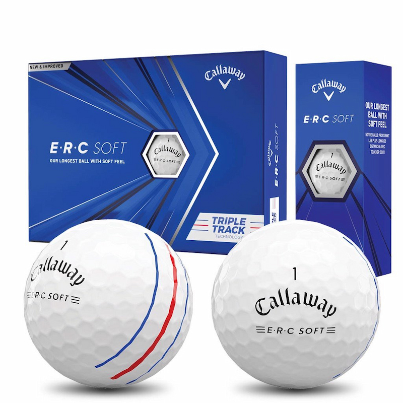 Bóng golf E.R.C Soft Triple Track sở hữu ưu điểm về cả thiết kế và tính năng