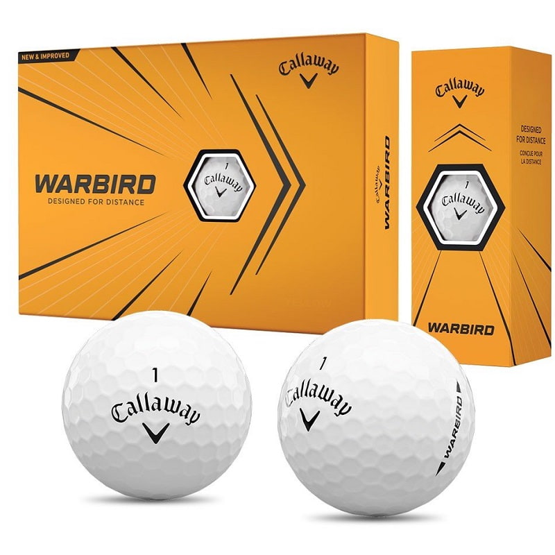 Bóng golf Callaway Warbird 21 có cấu tạo gồm 2 lớp