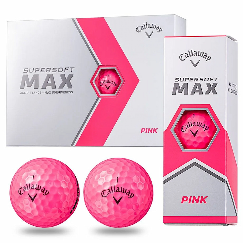 Bóng golf Supersoft Max Callaway bền bỉ, cho cảm giác đánh bóng mềm mại