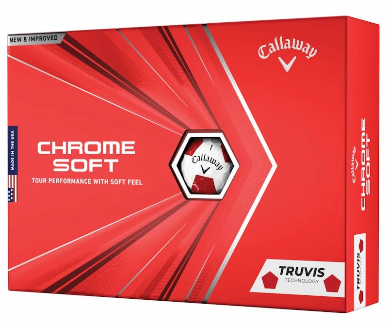 Bóng golf Chrome Soft 22 Triple Track giúp golfer cải thiện khoảng cách và tốc độ đánh bóng đáng kể