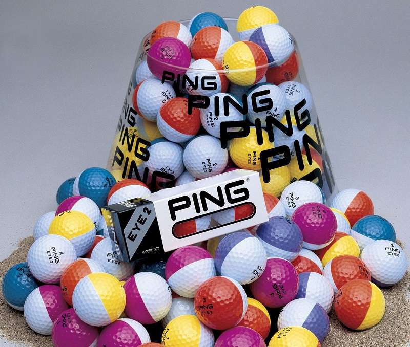 Ping Eye 2 màu sắc là một trong những mẫu bóng chơi golf cao cấp của hãng Ping