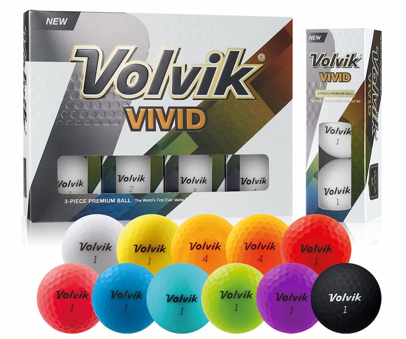 Bóng golf Volvik sở hữu ưu điểm về cả thiết kế và hiệu suất