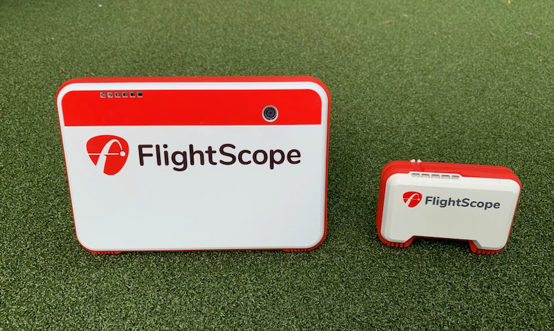 Máy cảm biến golf FlightScope Mevo được sử dụng rộng rãi trong phòng 3D