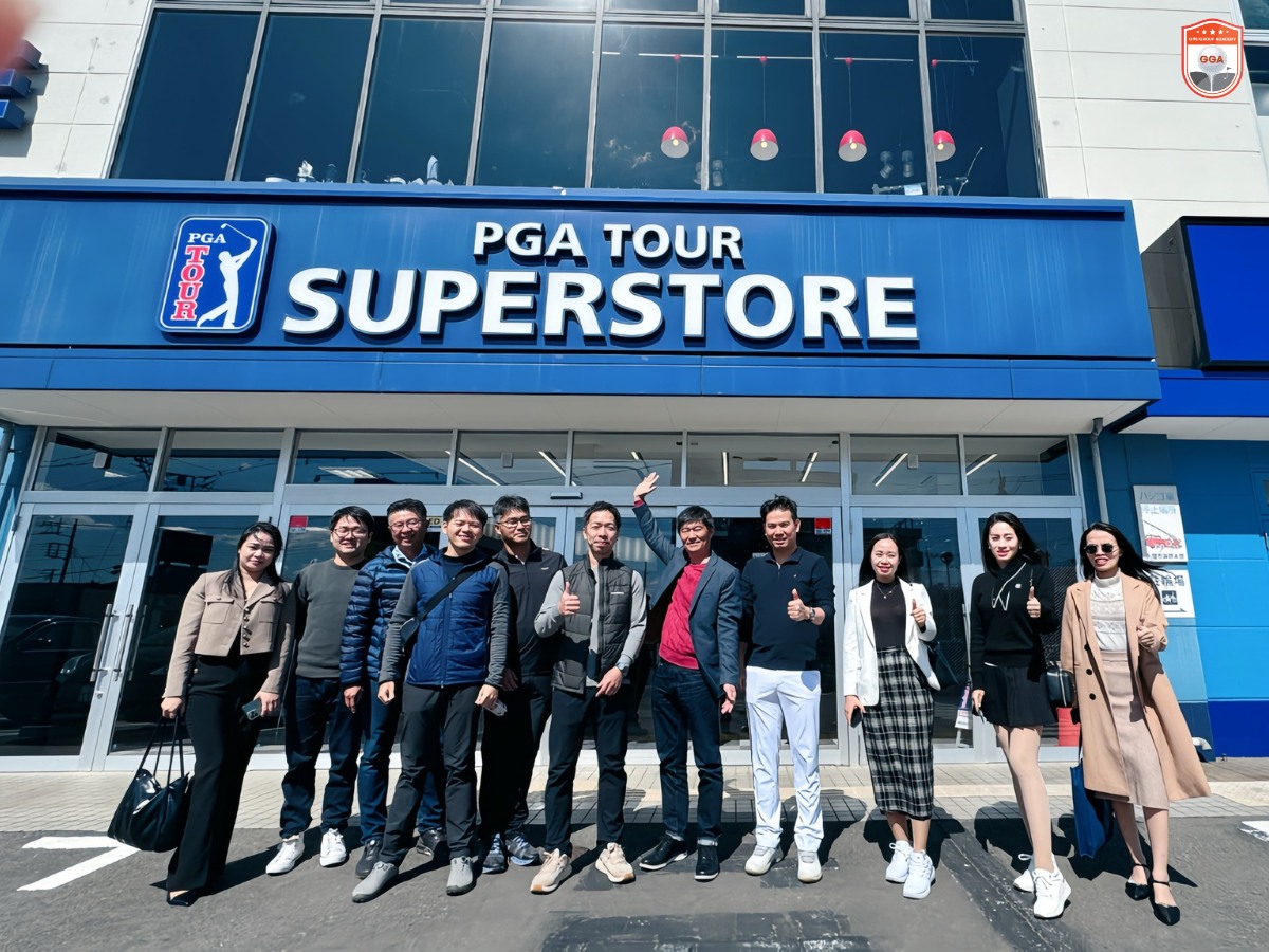chuyến golf tour Nhật Bản của học viện GGA