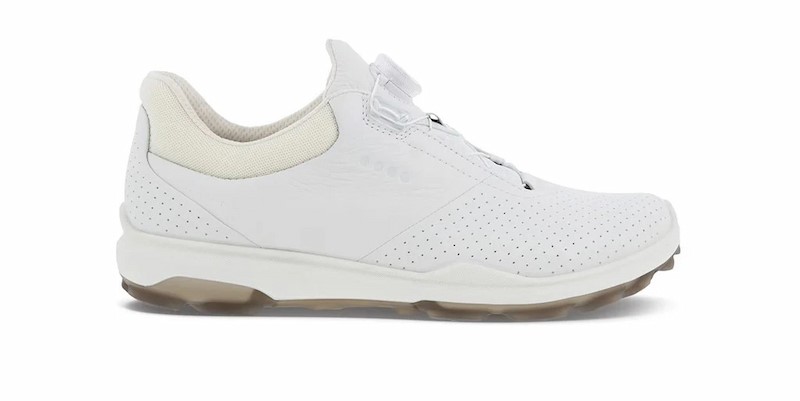 Giày golf Ecco nam Biom Hybrid 3 White có độ bền cao, thoáng khí
