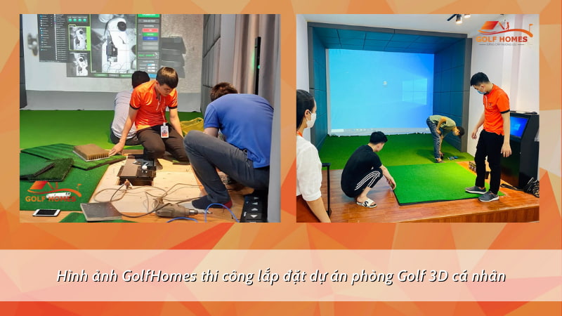 GolfHomes còn cung cấp thêm hệ thống app nhắc lịch bảo dưỡng, bảo trì phòng golf 3D trong quá trình golfer sử dụng