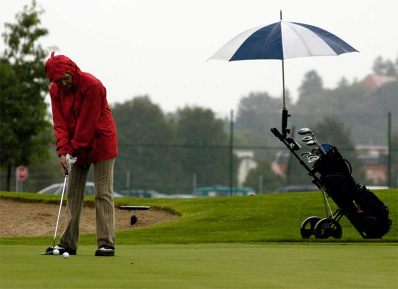 Quần áo mưa golf Adidas có trọng lượng nhẹ, thoáng khí khi sử dụng